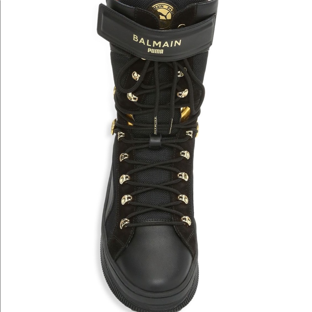 Balmain Deva Boxing Combat Sneaker Boots - Picture 4 of 14
